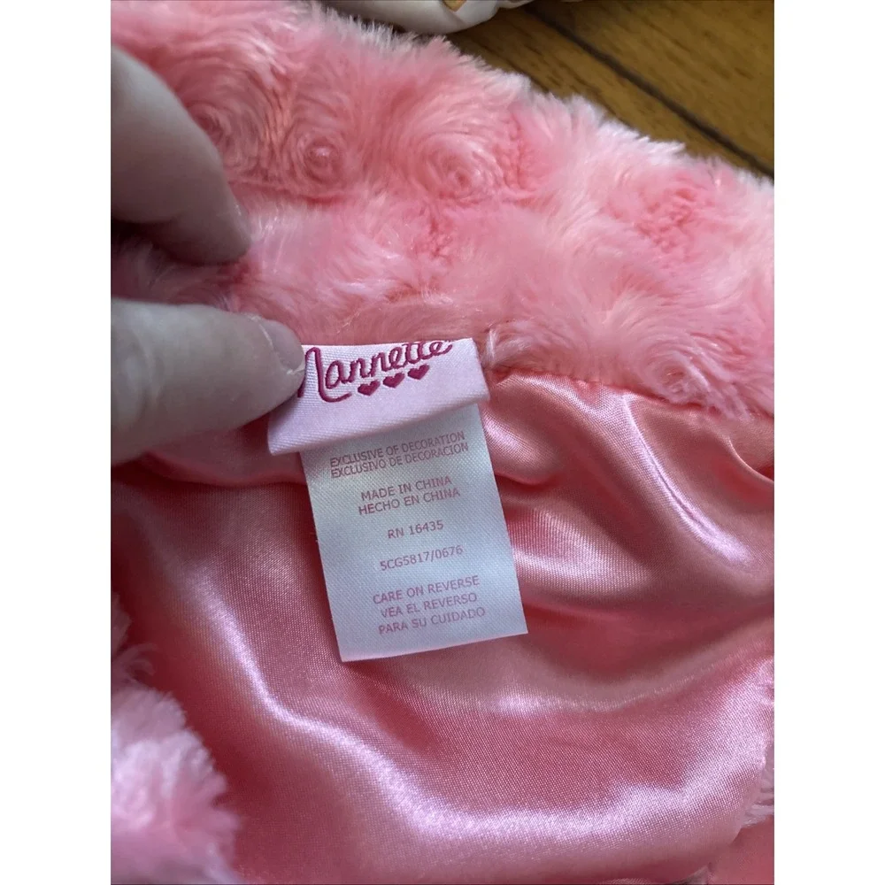 Health Tex, Nanette, Girls 12,18,24 Months‎ Puffer Vest, Pink Fur Vest, Fur Coat